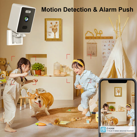 Mini Wifi Camera for Home Security Indoor Use Color Night Vision IP Camera