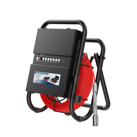 Sewer Pipe Inspection Camera 1080P HD Drain 7 Inch LCD Monitor 12PCS LED Light